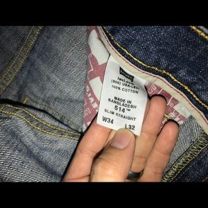 Levi jeans 34x32